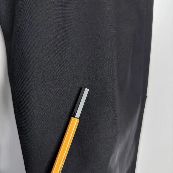 LULULEMON Mens Commission Pants Slim Warpstreme Black